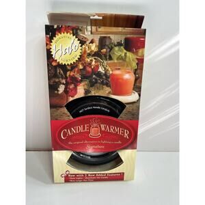Halo Signature Lighting electric candle warmer New‎ In Package No flame scents